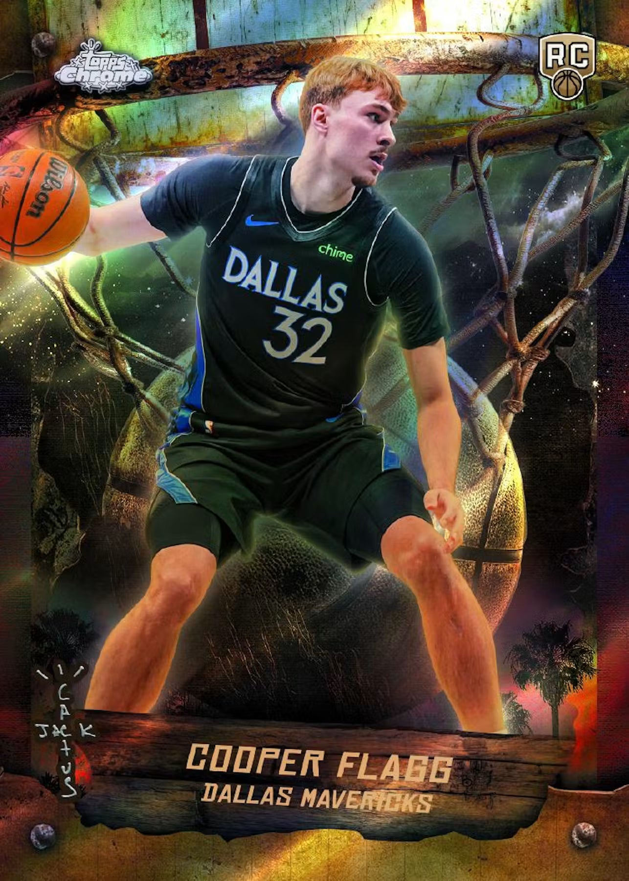2025/26 Topps Chrome Cactus Jack Basketball Hobby 3-Pack Bundle (Pre Order)