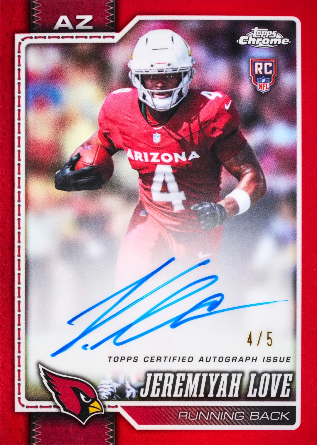 2026 Topps Chrome Football Blaster 10-Pack Bundle (Pre Order)