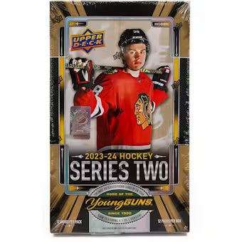 2023/24 Upper Deck Series 2 Hockey Hobby 3-Pack Bundle