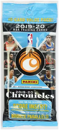 2019/20 Panini Chronicles Basketball Cello Fat Pack