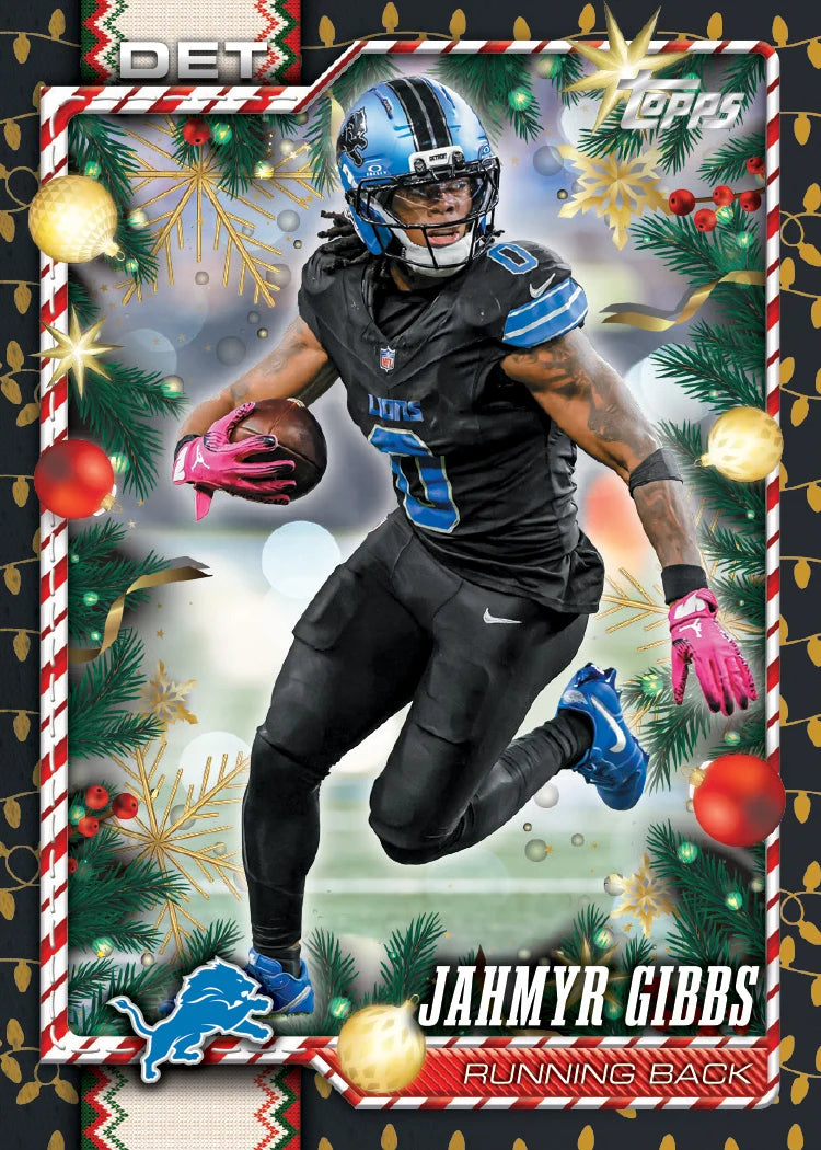 2026 Topps Holiday Football Mega Single Pack (Pre Order)
