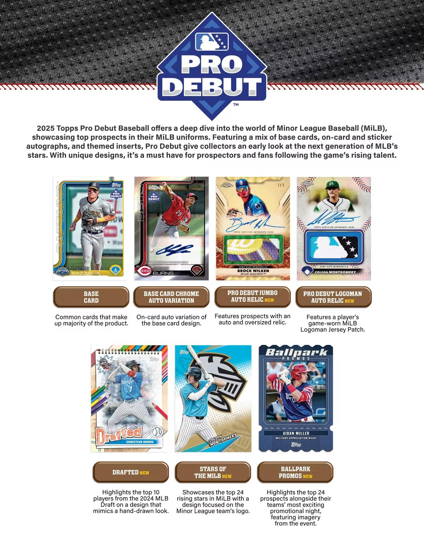 2025 Topps Pro Debut Baseball Hobby Jumbo Pack (Presell)