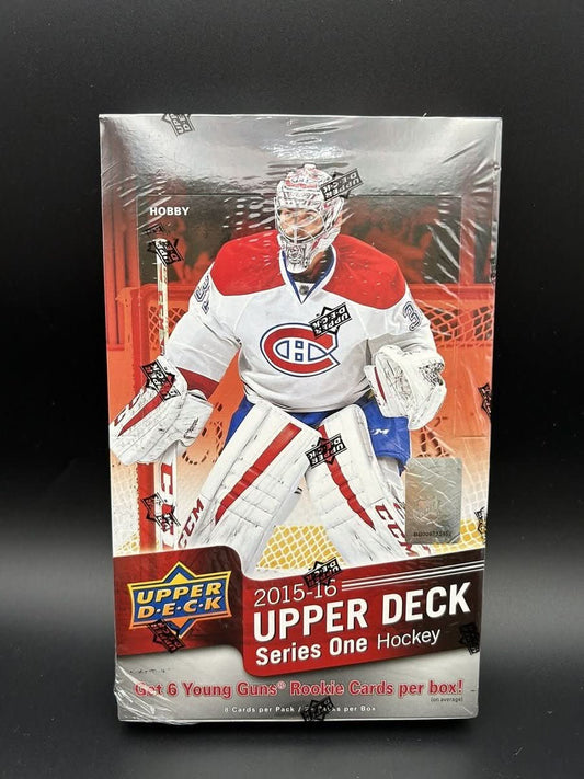 2015/16 Upper Deck Series 1 Hockey Hobby Pack - Collectors Playbook