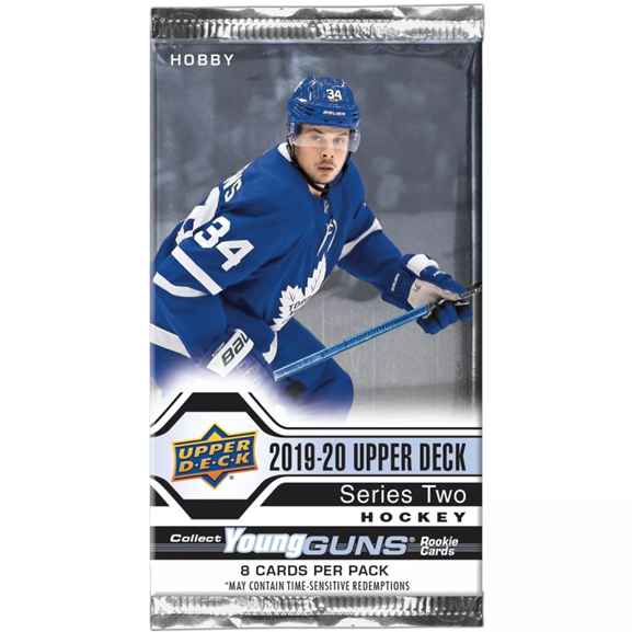 2019-20 Upper Deck Series 2 Hockey Pack