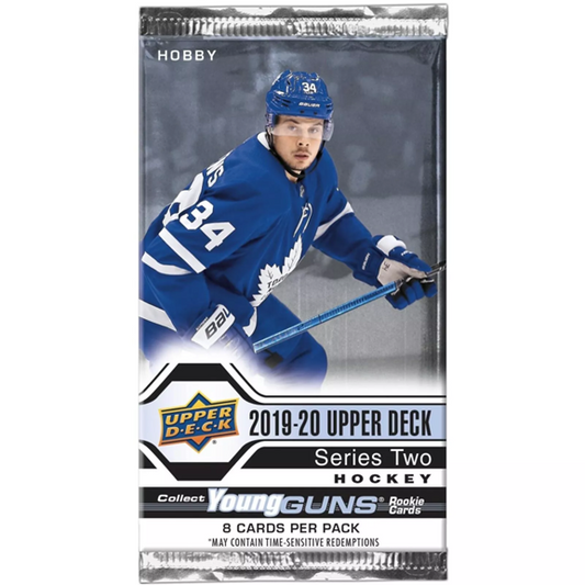 2019-20 Upper Deck Series 2 Hockey Pack