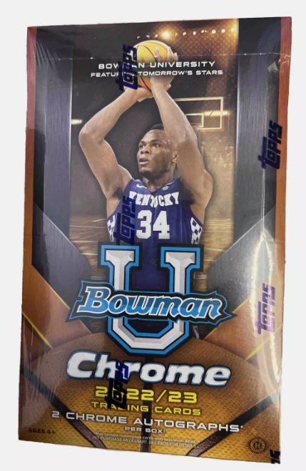 2022-23 Bowman University Chrome Basketball Pack