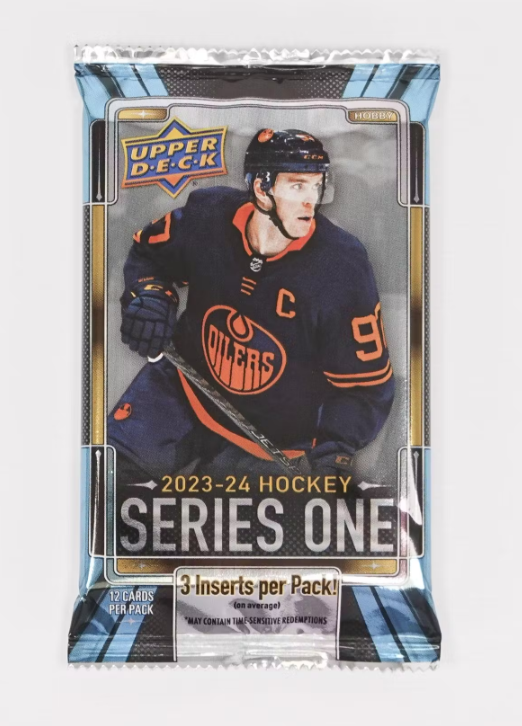 2023-24 Upper Deck Series 1 Hockey Pack