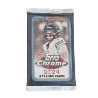 2024 Topps Chrome Football Blaster 3 - Pack Bundle - Collectors Playbook