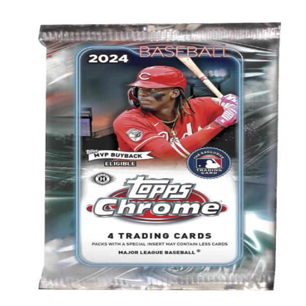 2024 Topps Chrome Baseball Hobby Pack