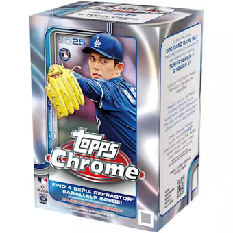 2025 Topps Chrome Baseball Blaster Pack
