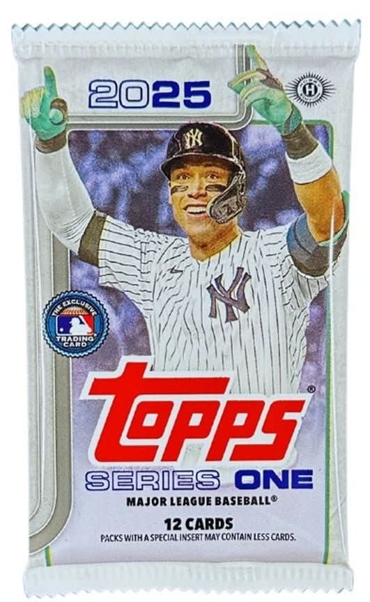 2025 Topps Series 1 Baseball 10 - Pack Retail Bundle - Collectors Playbook