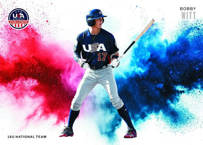 2026 Panini USA Stars & Stripes Prizm Baseball Hobby 5-Pack Bundle (Presell)