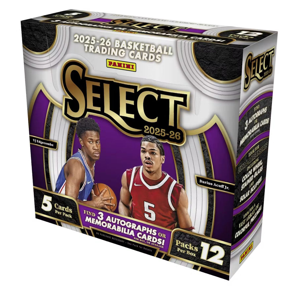 2025/26 Panini Select Basketball Single Hobby Pack (Pre Order)