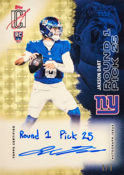 2025 Topps Signature Class Football Hobby Pack (Presell)