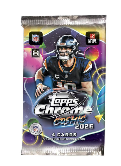 2025 Topps Cosmic Chrome Football Hobby 3-Pack Bundle (Presell)