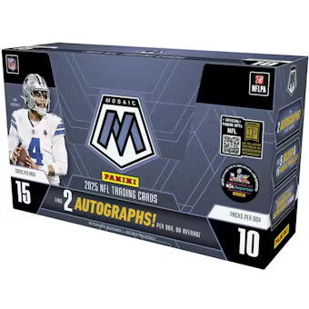 2025 Panini Mosaic Football Hobby 3-Pack Bundle (Presell)
