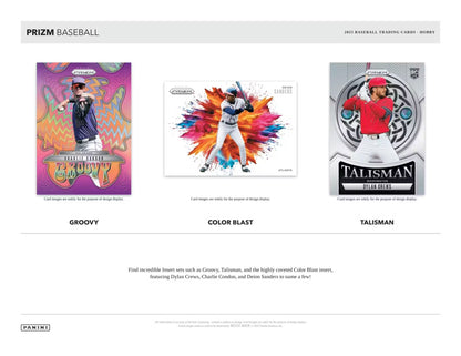 2025 Panini Prizm Baseball Hobby 5-Pack Bundle