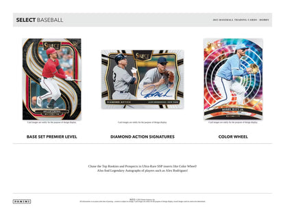 2025 Panini Select Baseball Hobby 3-Pack Bundle Pack (Presell)