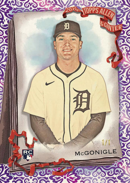 2026 Topps Allen & Ginter Baseball Hobby Pack (Presell)