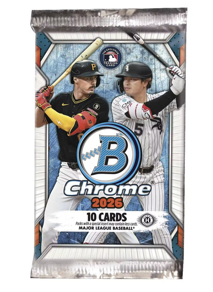 2026 Bowman Chrome Baseball Hobby Pack (Presell)