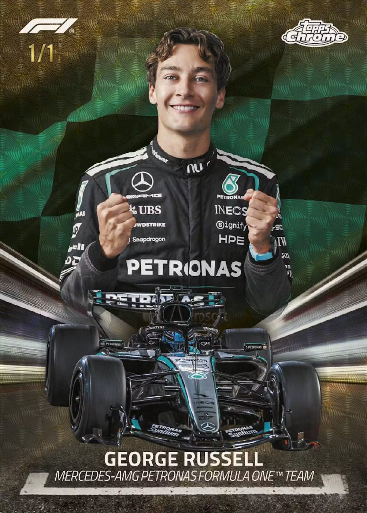 2026 Topps Chrome F1 Formula 1 Single Hobby Pack (Pre Order)