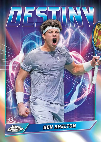 2026 Topps Chrome Tennis Hobby Pack (Pre Order)