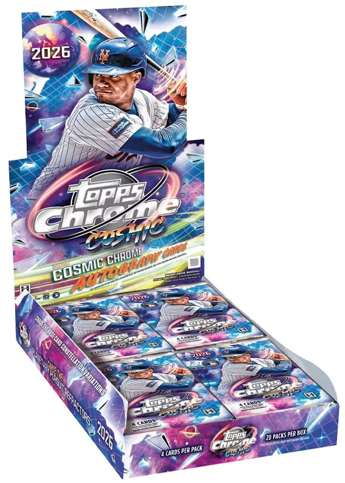 2026 Topps Cosmic Chrome Baseball Hobby 3-Pack Bundle (Presell)