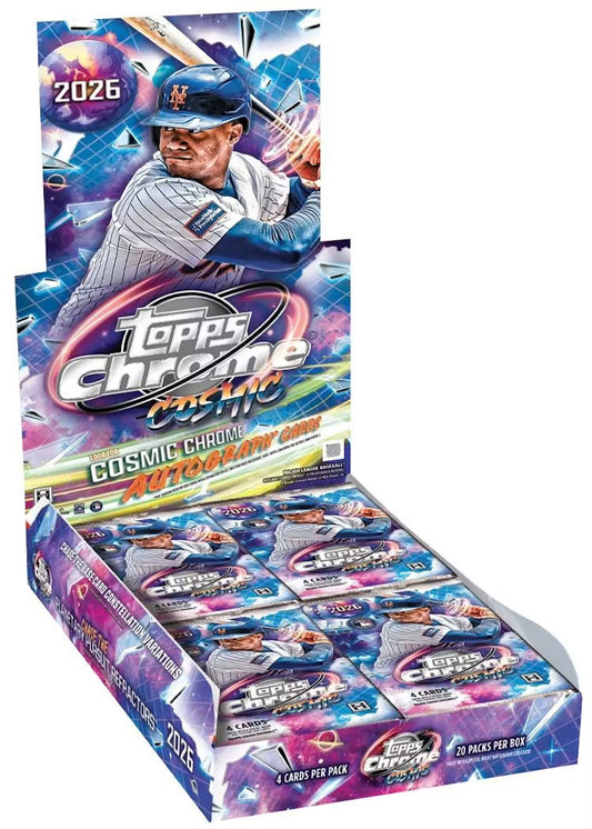 2026 Topps Cosmic Chrome Baseball Single Hobby Pack (Presell)