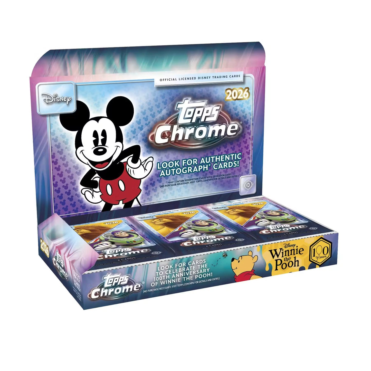 2026 Topps Disney Chrome Hobby 3-Pack Bundle (Pre Order)