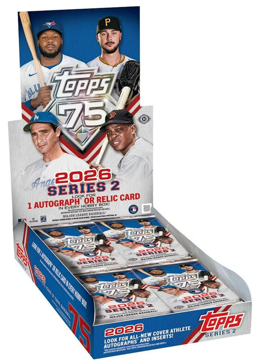 2026 Topps Series 2 Baseball Hobby Pack (Presell)