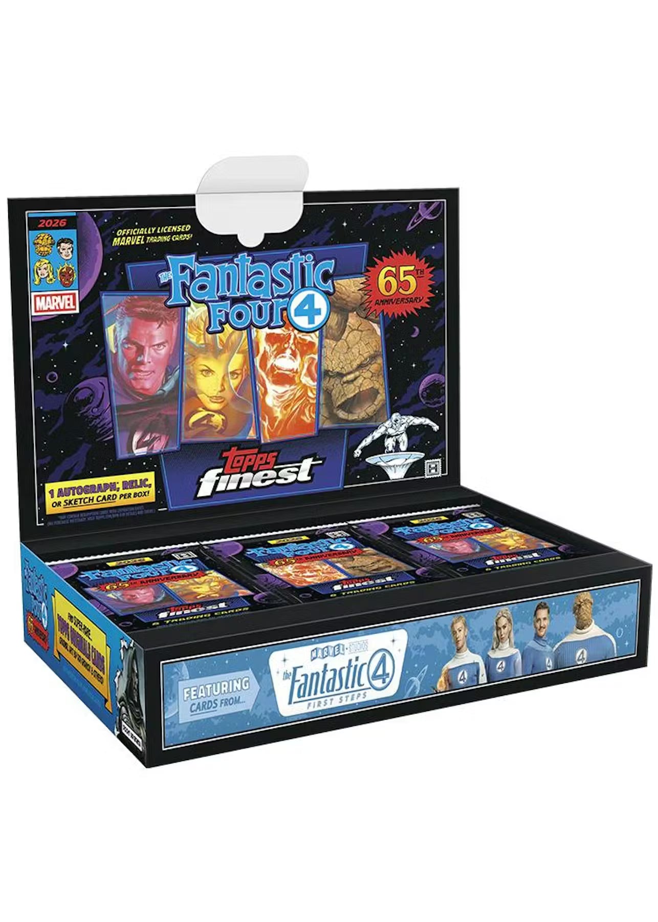 2026 Topps Finest Fantastic Four Hobby 3-Pack Bundle (Pre Order)