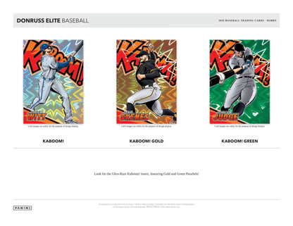 2026 Panini Donruss Elite Baseball Hobby 5-Pack Bundle (Presell)