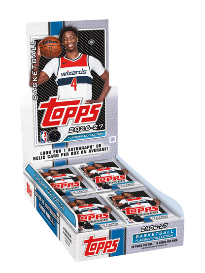 2026/27 Topps Flagship Basketball Single Hobby Pack (Pre Order)