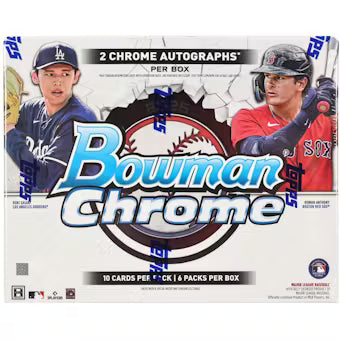 2025 Bowman Chrome Baseball Hobby Pack