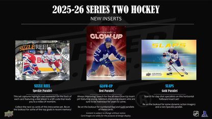 2025/26 Upper Deck Series 2 Hockey Hobby 5-Pack Bundle (Presell)