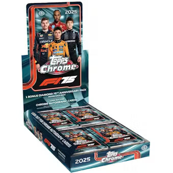 2025 Topps Chrome F1 Formula 1 Hobby Pack (Pre Order)