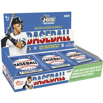2025 Topps Heritage High Number Baseball Hobby Pack (Presell)