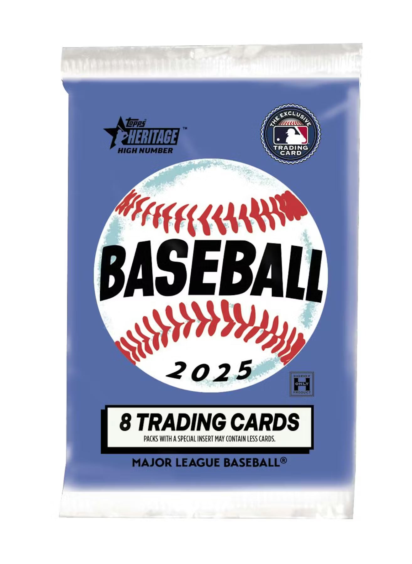 2025 Topps Heritage High Number Baseball Hobby 5-Pack Bundle (Presell)