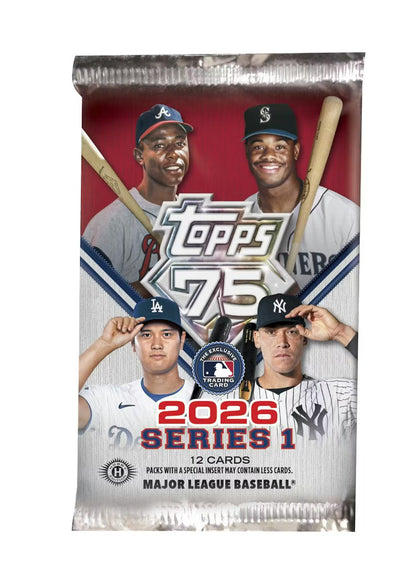 2026 Topps Series 1 Baseball Hobby Pack (Presell)