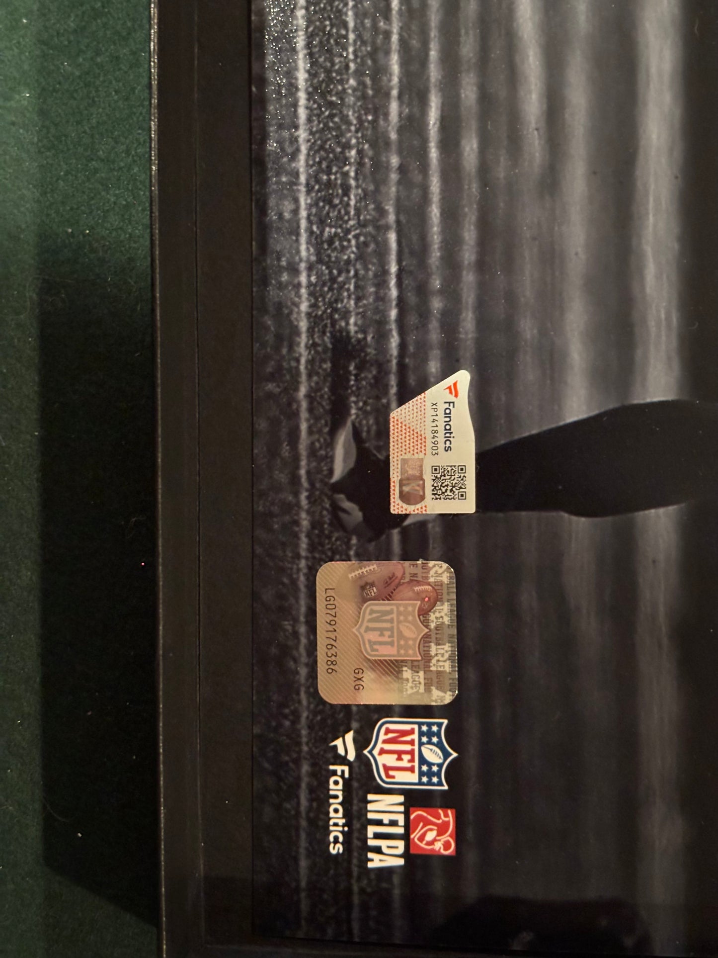 Malik Nabers New York Giants Autographed Fanatics Authentic 16" x 20" Leaping Catch Photograph