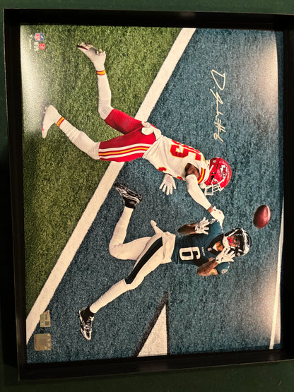 DeVonta Smith Philadelphia Eagles Autographed Fanatics Authentic Super Bowl LIX Champions 16" x 20" Photograph