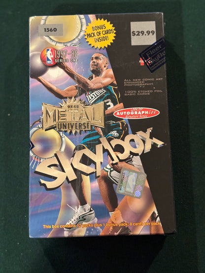 Perfectly Still In Plastic 1997-98 Skybox Metal Universe