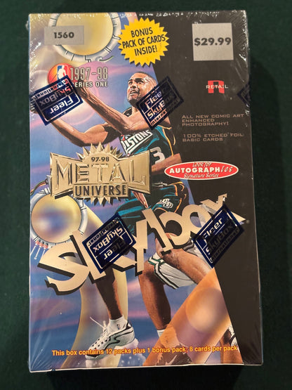 Perfectly Still In Plastic 1997-98 Skybox Metal Universe