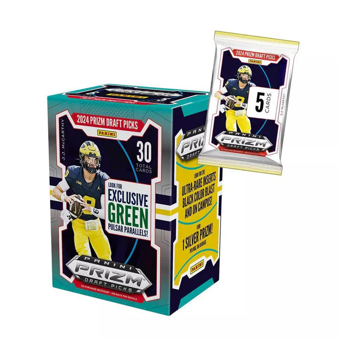 2024 Panini Prizm Draft Picks NCAA Football Blaster Retail Pack