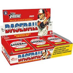 2025 Topps Heritage Baseball Hobby Pack