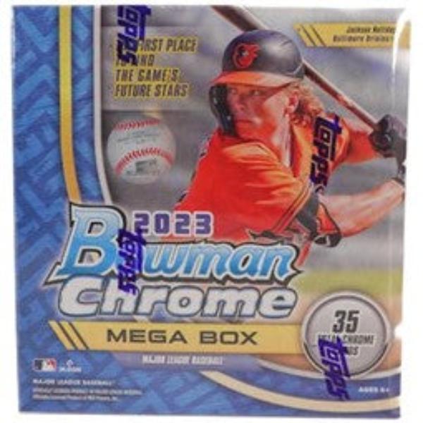 2023 Bowman Chrome Baseball Mega Box