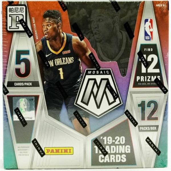 2019/20 Panini Mosaic Tmall Edition Basketball Hobby Box