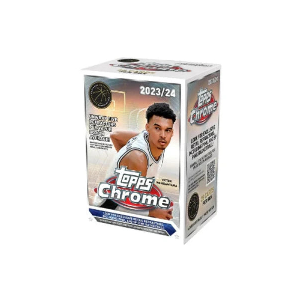 2023-24 Topps Chrome Basketball Blaster Pack