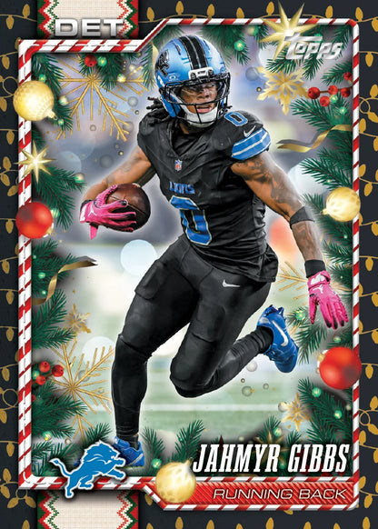 2026 Topps Holiday Football Mega Single Pack (Pre Order)