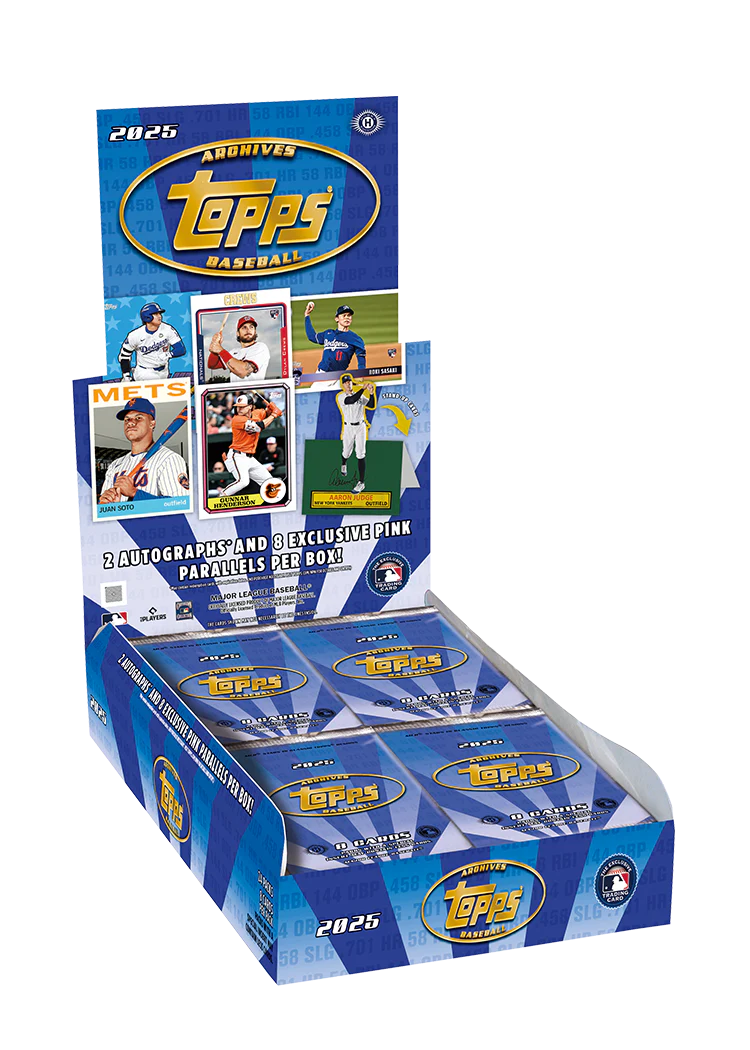 2025 Topps Archives Baseball Hobby 5-Pack Bundle (Presell)